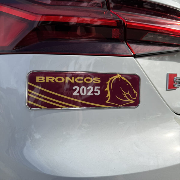 Brisbane Broncos 2025 Season Decal