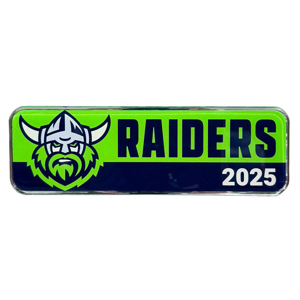 Canberra Raiders 2025 Season Decal