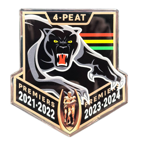 Penrith Panthers 4-Peat Decal