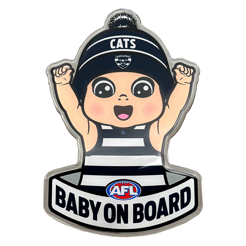 Geelong Cats Baby on Board Decal