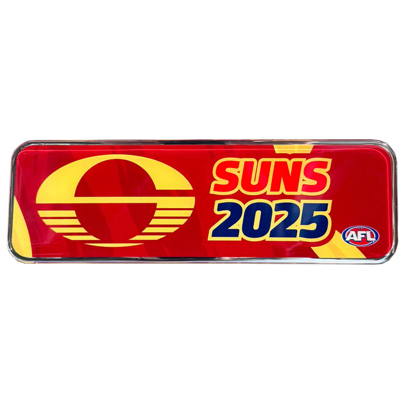 Gold Coast Suns 2025 Season Decal