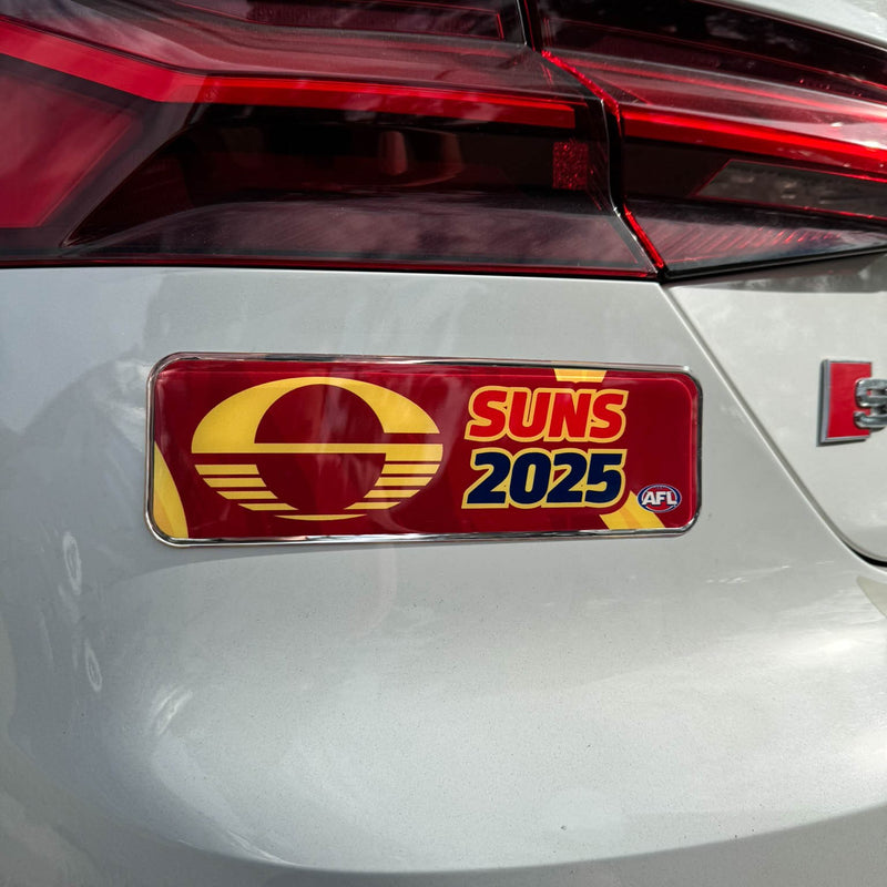 Gold Coast Suns 2025 Season Decal