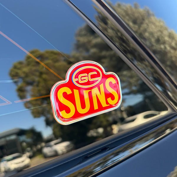 Gold Coast Suns 2021 Logo Decal