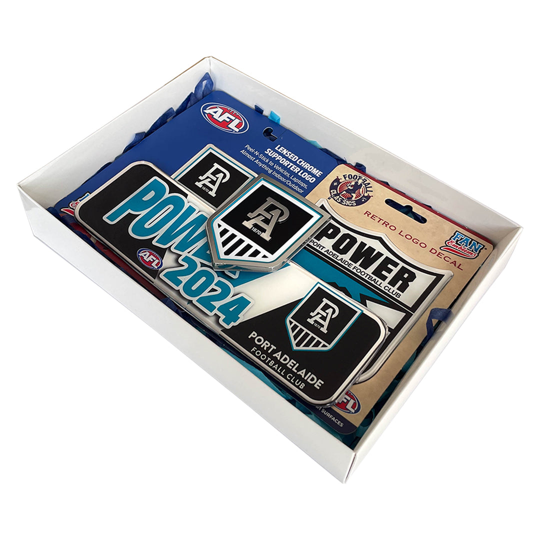 Port Adelaide 2024 Season Pack Fan Emblems   Port Adelaide Bundle Ecomm 