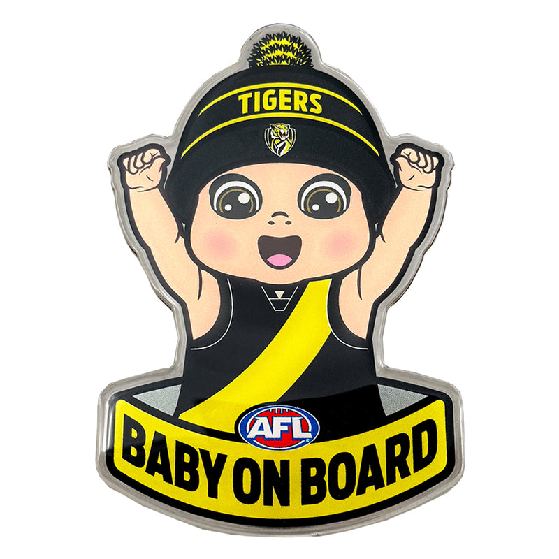 Richmond Tigers Baby on Board Decal