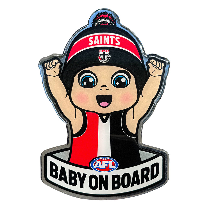 St Kilda Saints Baby on Board Decal