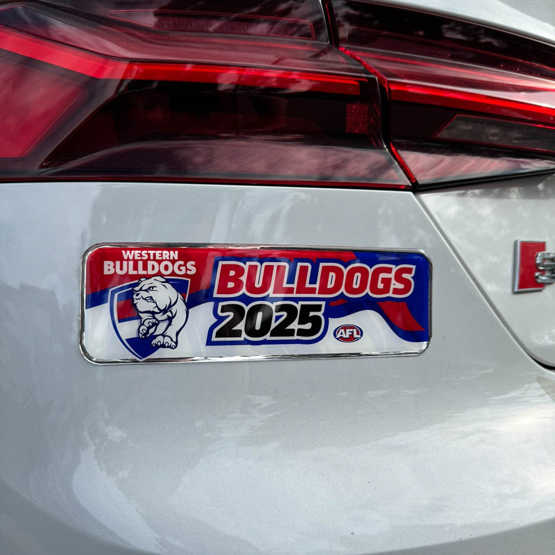 Western Bulldogs 2025 Season Decal